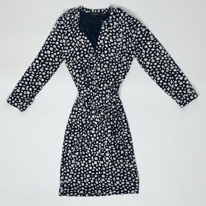 The Limited Long sleeve Wrap dress